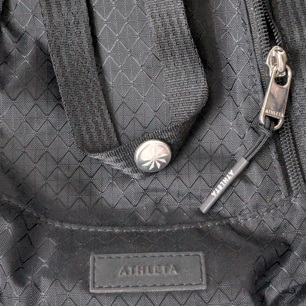 Athleta Stylish Excursion Black Backpack With Mul… - image 7